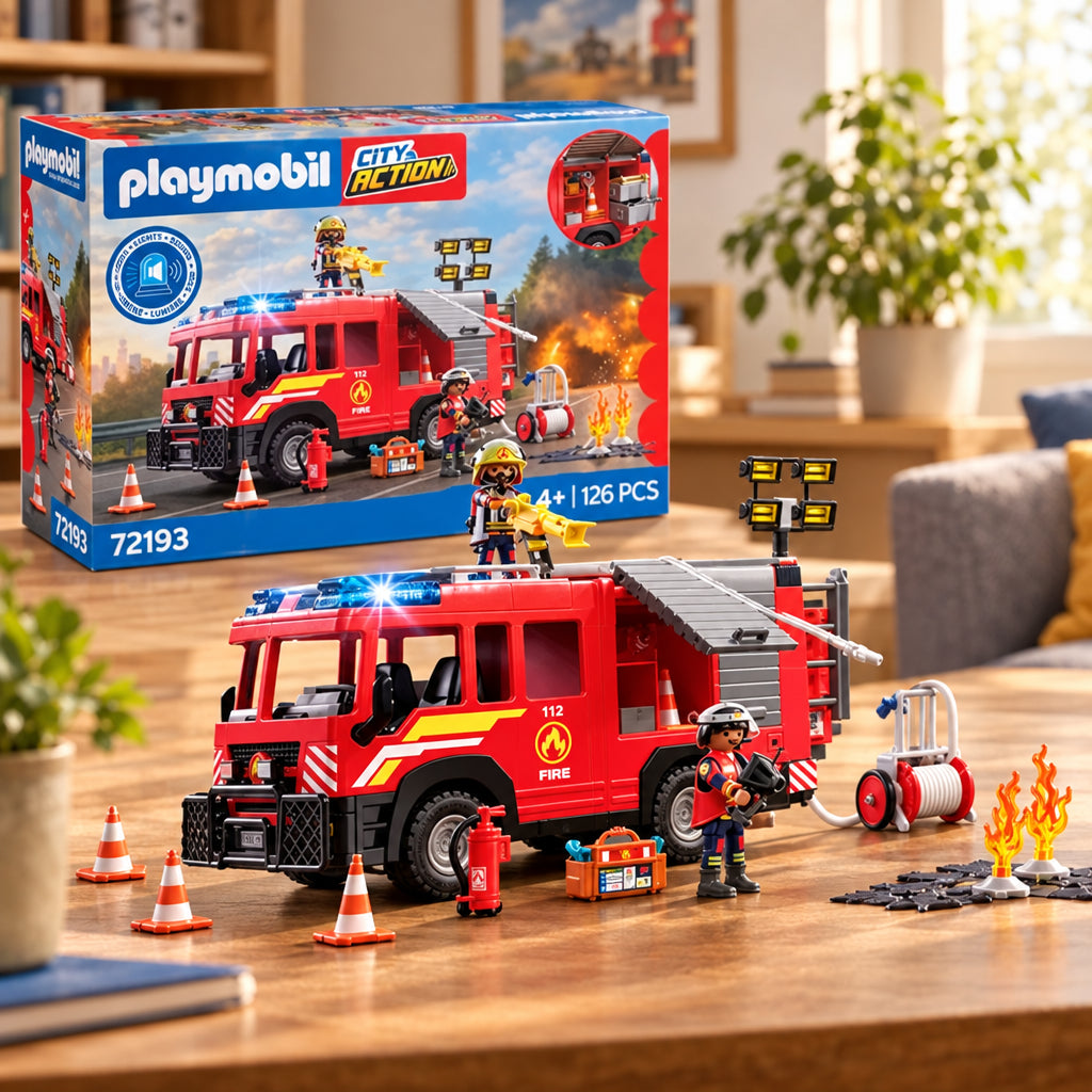 Playmobil 72193 - Camion sauvetage des pompiers