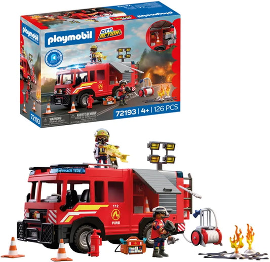 Playmobil 72193 - Camion sauvetage des pompiers