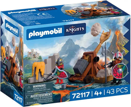 Playmobil 72117 - Catapulte chevaliers dragon