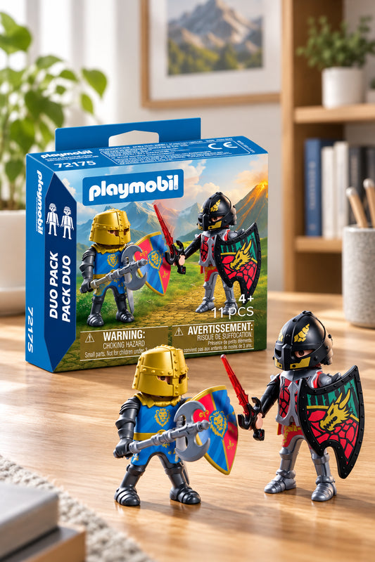 Playmobil 72175 - Duo Duels de chevaliers