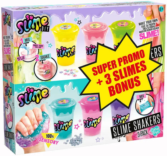 CANAL TOYS - Slime Shaker x6