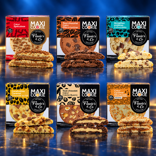 Lot de 6 maxi-cookies