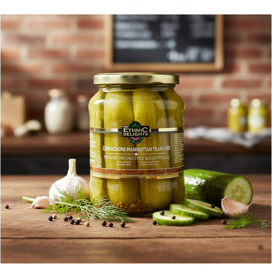 Cornichons Manhattan tranchés Ethnic Delights