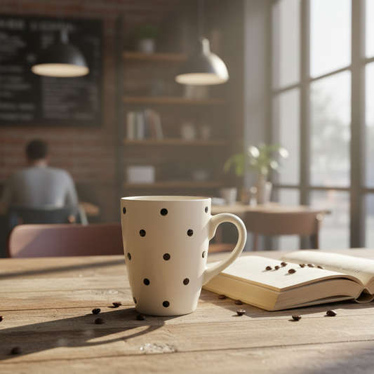 MUG POINTS Crème 22090017