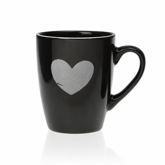 MUG COEURS GRIS - 22090018