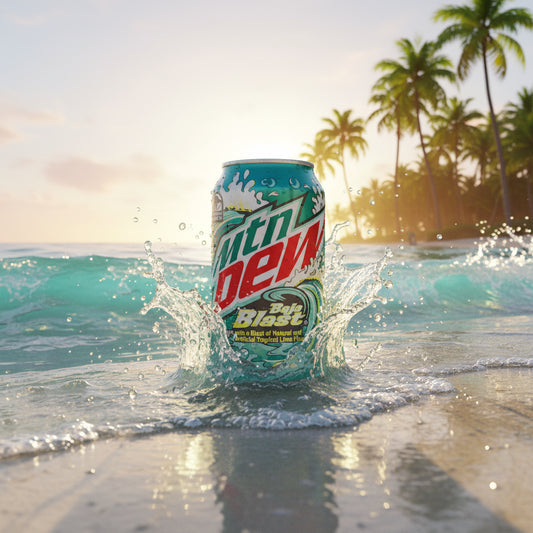 MOUNTAIN DEW TROPICAL LIME 33cl