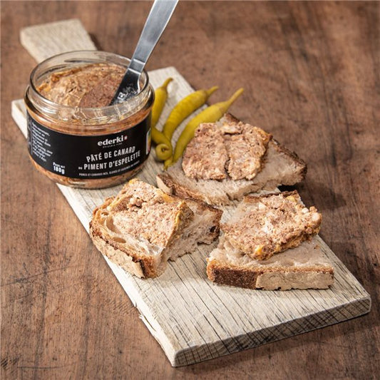 Pâté de canard au piment d'Espelette